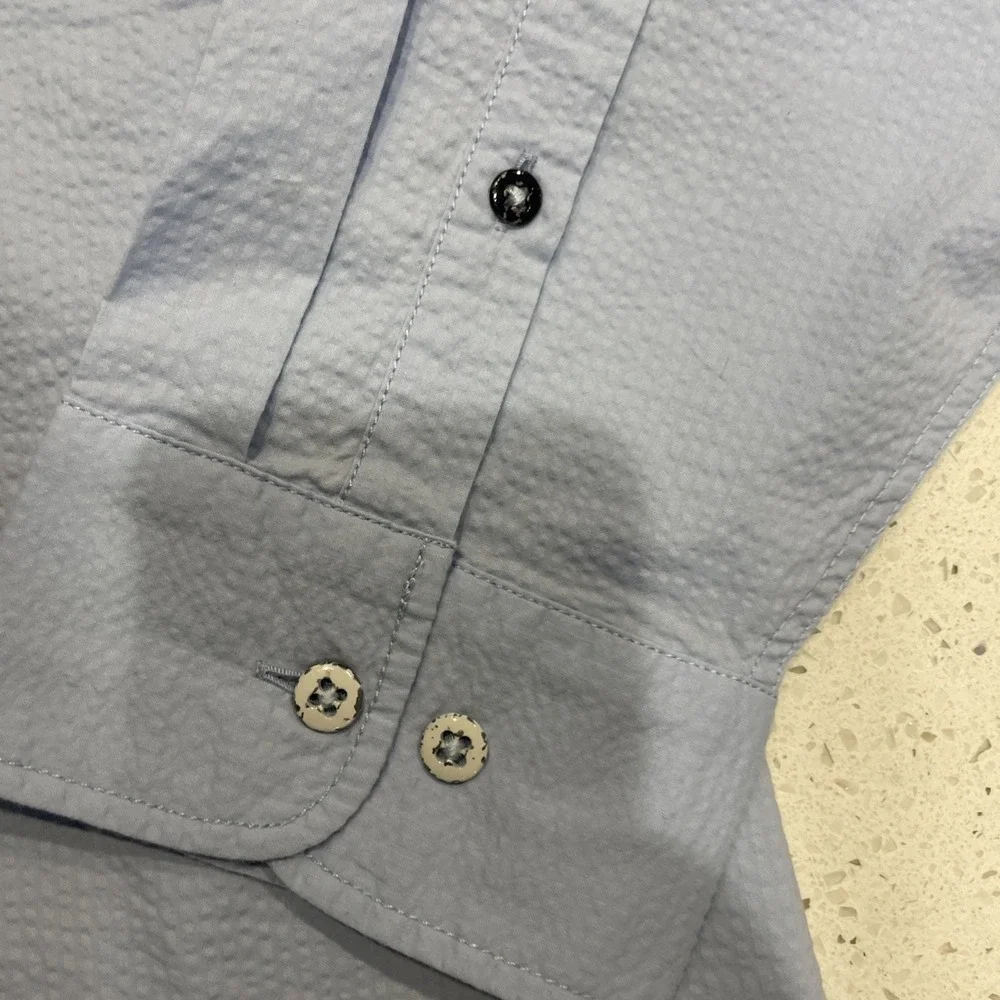 Men's SZ 3XL-Big‎ Tommy Bahama Nova Wave Chambray Blue button up shirt NWT